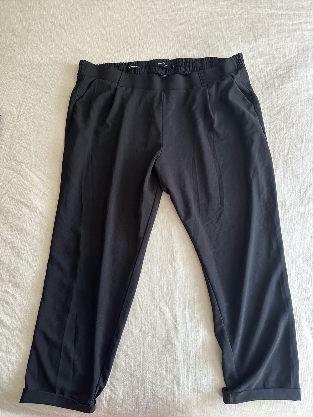 Torrid Black Cropped Dress Pants